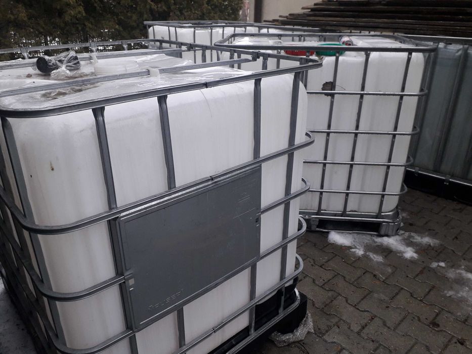 Mauzery, Beczki, Pojemniki 1000 l oraz 600 l