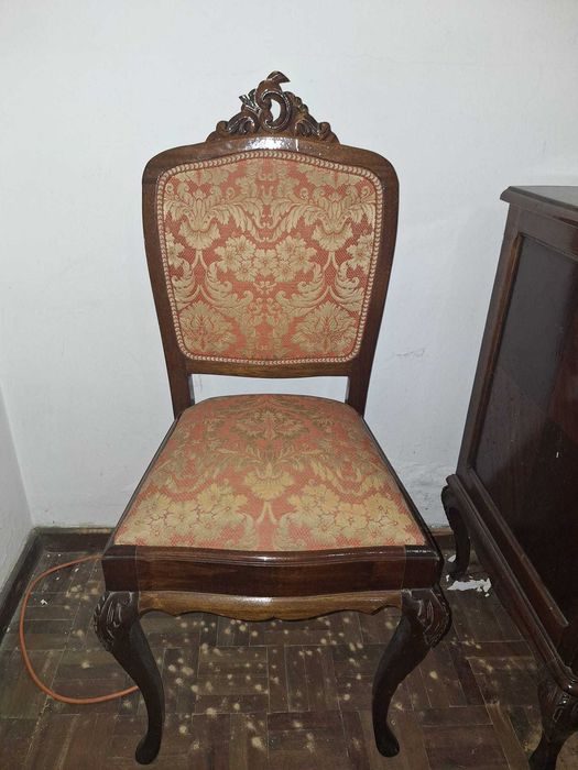 Mobília de Quarto de Casal (Cerejeira)