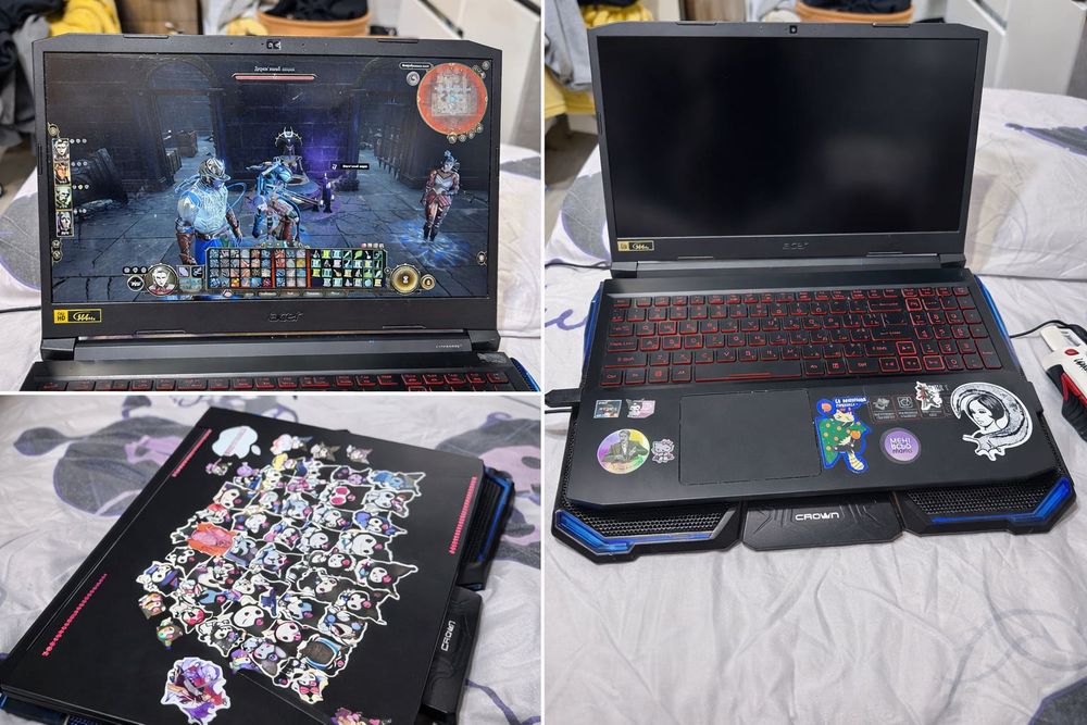 Ноутбук Ігровий Acer Nitro 5 AN515-45 Чорний