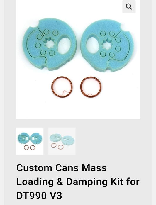 Beyerdynamic DT 990 PRO з апгрейдом від Custom Cans Mass Loading...