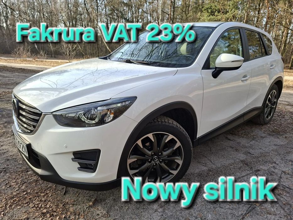 Mazda CX-5 Faktura VAT 23% NOWY SILNIK I WTRYSKI bezwypadkowy 4x4 BOSE