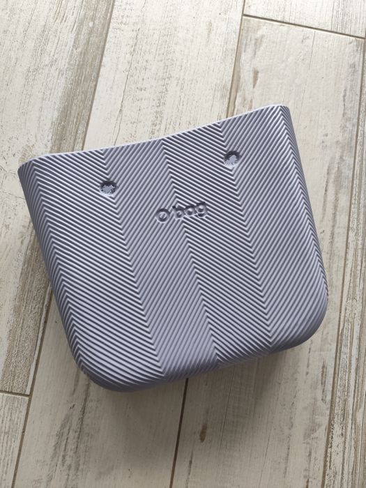 O bag Obag body Jodełka Lily Grey jasny fiolet torebka