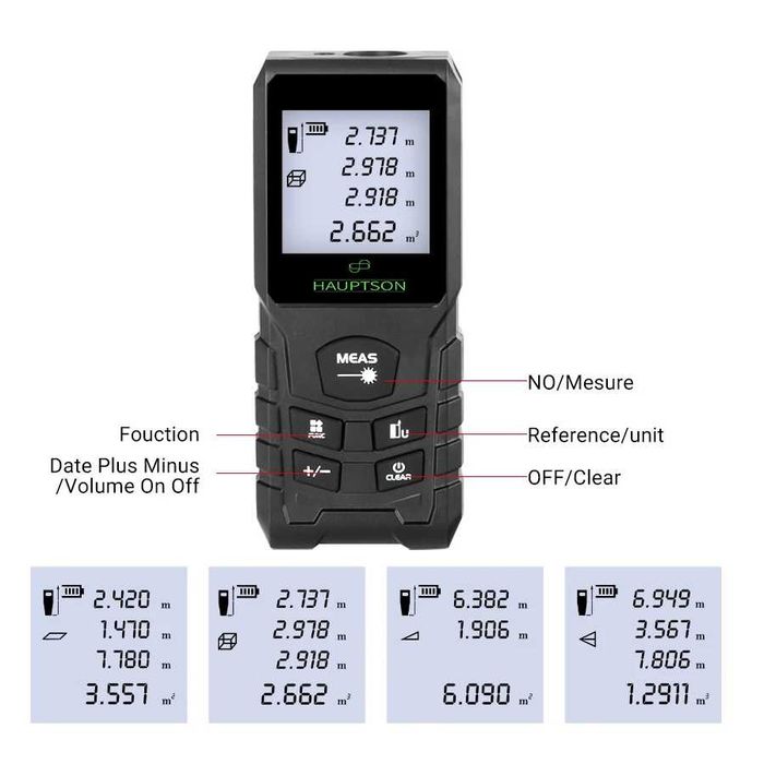 Dalmierz laserowy HAUPTSON 70M