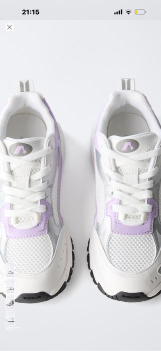 Кросівки фірми Zara,розмір 38