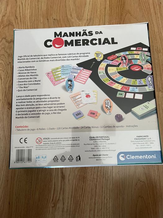 Jogo Manhãs da Comercial (selado)