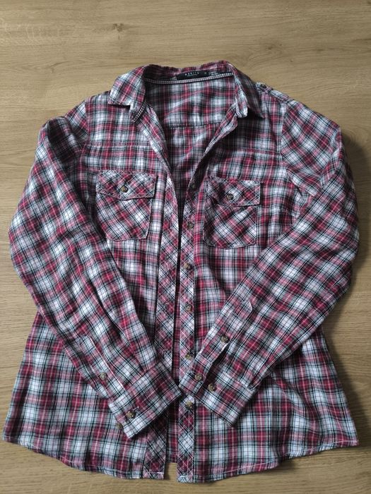 Mohito koszula damska xs s w krate flanelowa