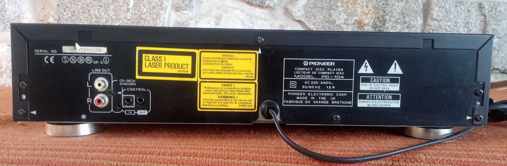 CD програвач Pionneer PD-104