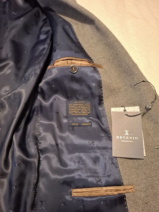 Blazer Decenio novo cinza claro