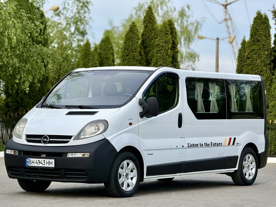 Оpel Vivaro Extra Long Ідеальний Стан Пасажир 8+1 Все В Рідній Фарбі!!! 1.9 Турбо Дизель