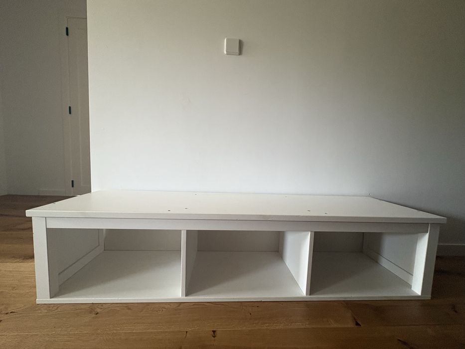 Ikea HEMNES szafka scienna biala lite drewno