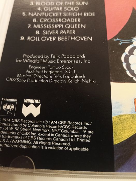 Mountain - Twin Peaks,cd 1974r.