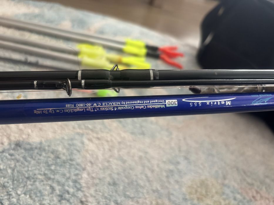 Zestaw feederowy 2 Miracle Fish + 2 Konger Turion Method + akcesoria