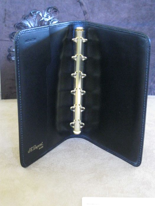 S.T.Dupont Agenda (Filofax) em Pele Original