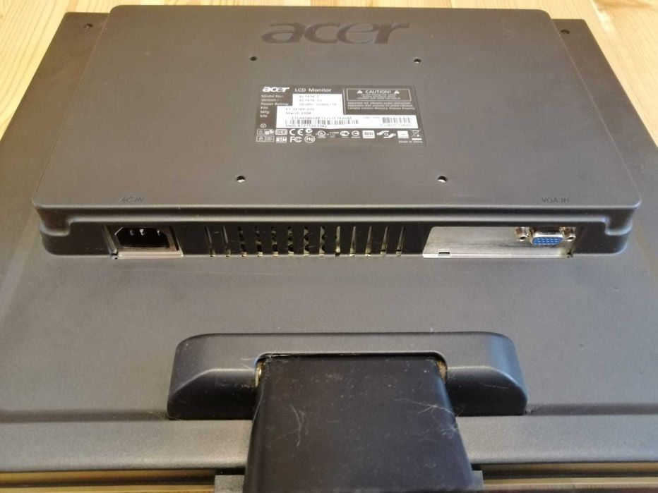 Монітор ASER AL1916C, 19", 5:4