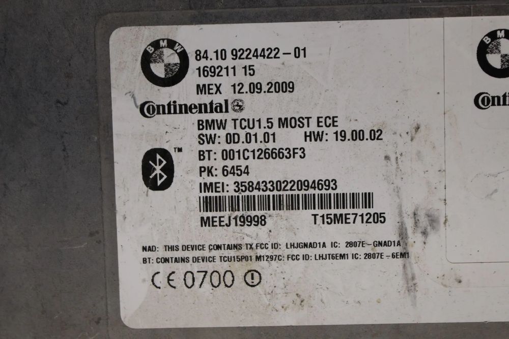 Módulo bluetooth BMW 3 (E90)