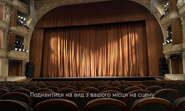 Безталанна, 19.02, партер, театр Франка