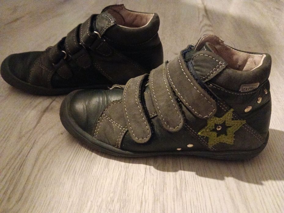 Skórzane trzewiki r 30 botki buty