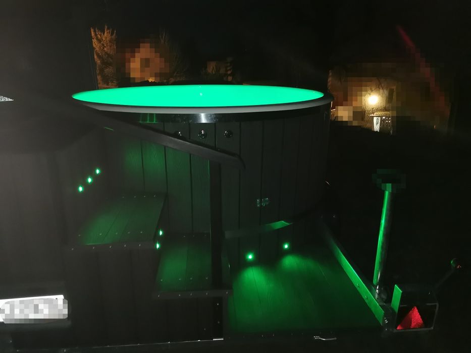 mobilna balia ogrodowa/bania ruska/jacuzzi