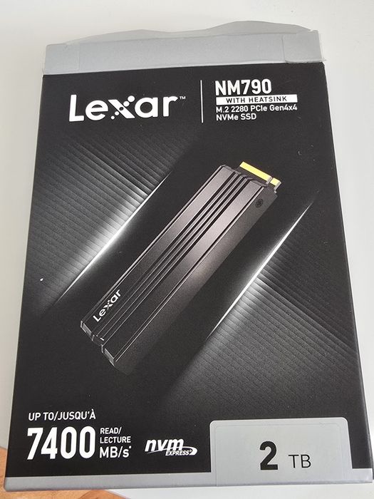 Lexar NM790 2 TB NVMe SSD PCIe 4.0 z radiatorem gwaracja