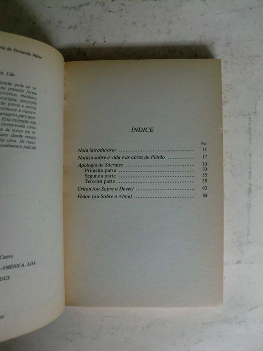 Diálogos III de Platão