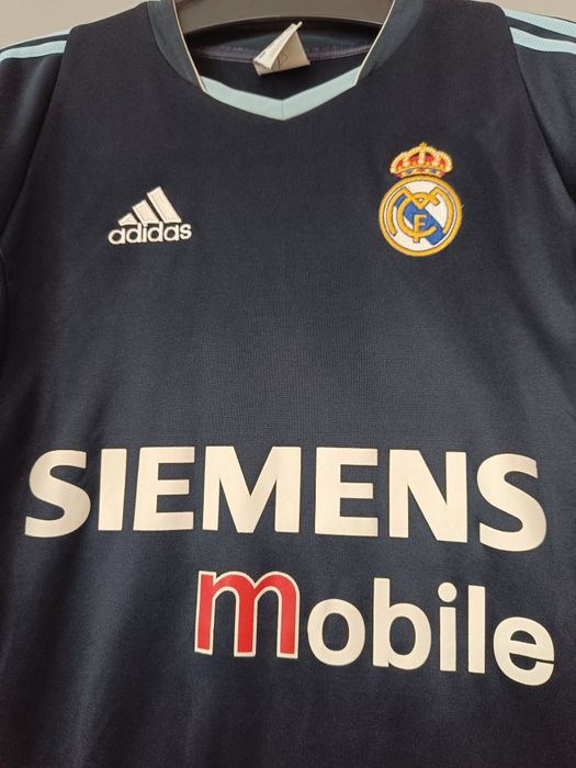 Koszulka Real Madrid 2003-04 Away #23 Beckham Adidas Climalite Roz. S