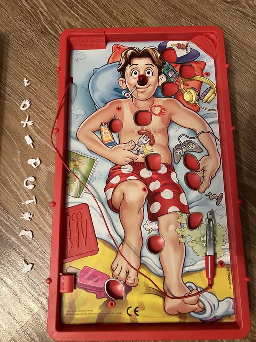 Gra zrecznosciowa OPERACJA Hasbro