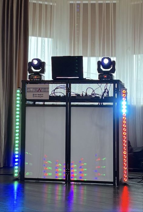 Stół DJ stanowisko + półka aluminiowa