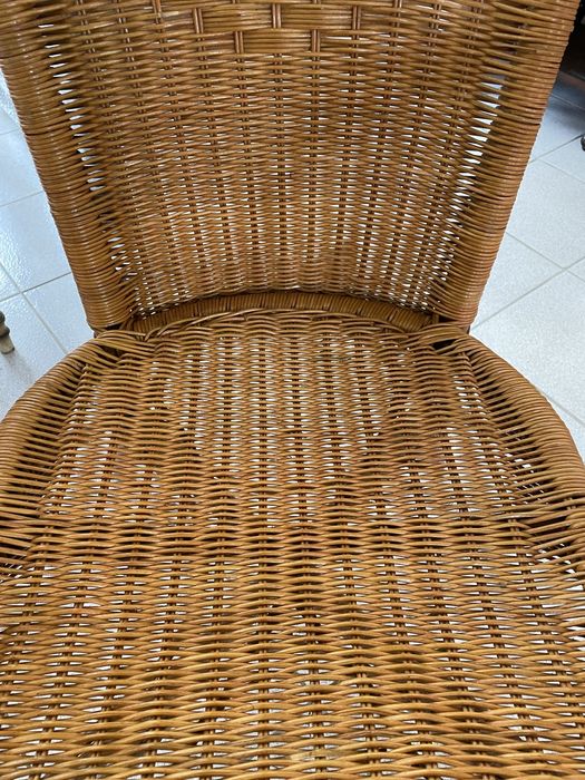 Cadeira em palhinha verga