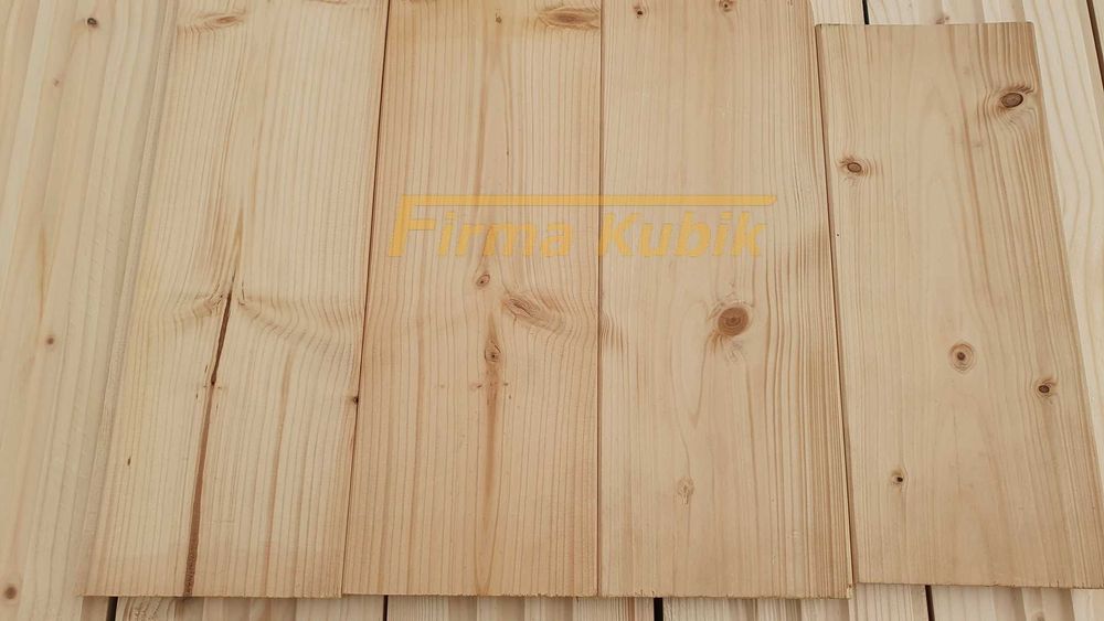 Podbitka szalówka deska elewacyjna świerk skandynawski 19x146mm FAZA