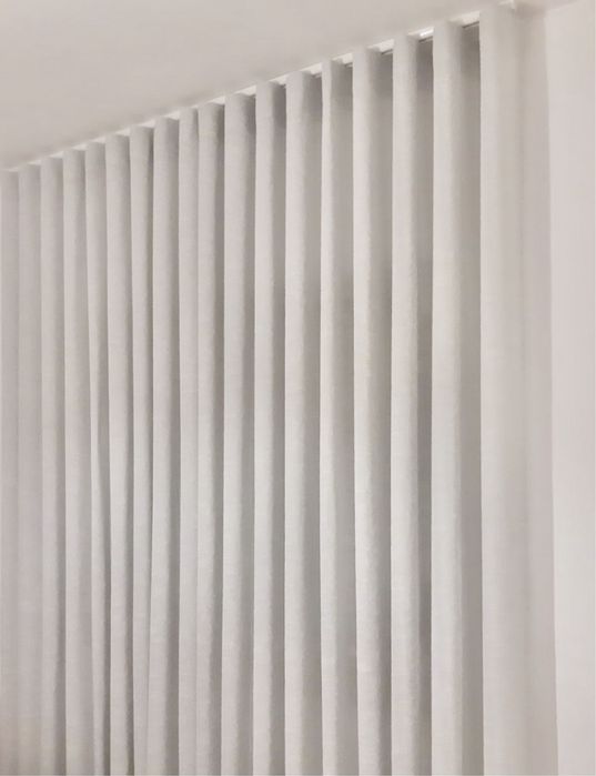 Cortinados por medida - Efeito onda