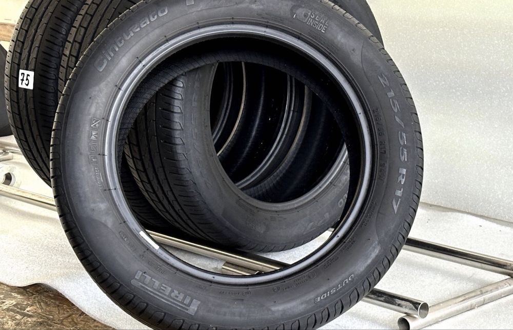 Автошини колеса резина 215/55 R17 Pirelli Cinturato P7 літні 2020 рік