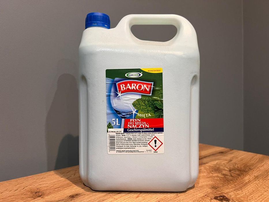Płyn do mycia naczyń 5L baron