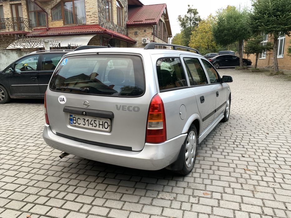 опель астра g 1.6 газ бен 1998 року