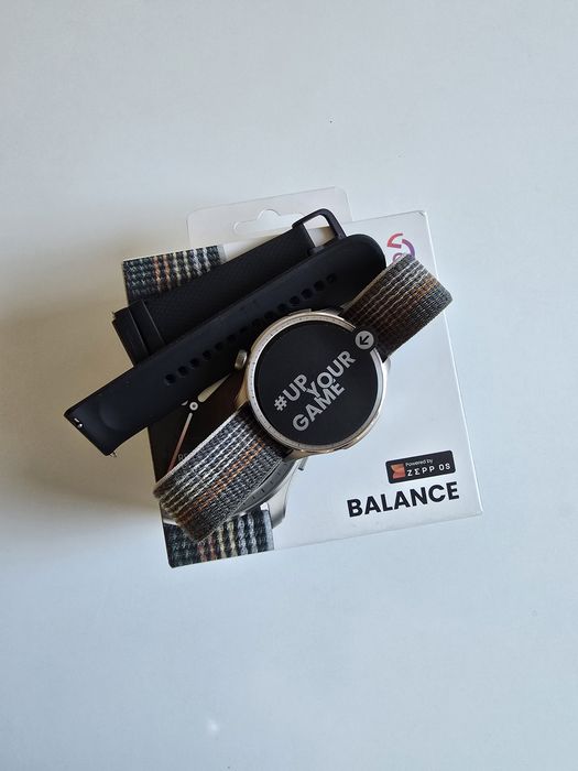 Smartwatch Amazfit Balance • Stan Idealny • Gwarancja + Ubezpieczenie do 02.2028! • Komplet