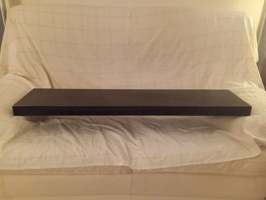 Prateleira IKEA “Lack” -  110x26 cm - cor preto