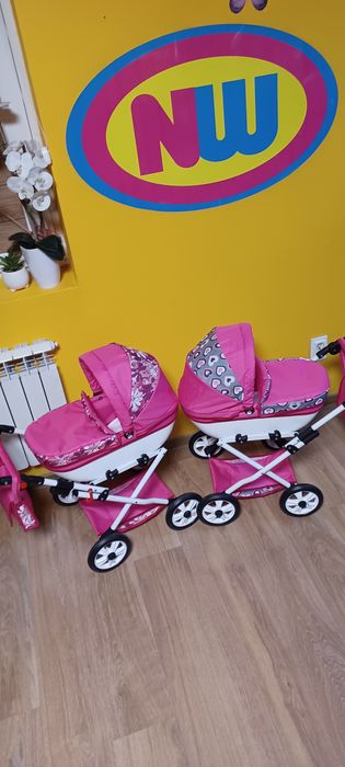 Nowy wózek dla lalek duużżży regulowana rączka SKLEP NW