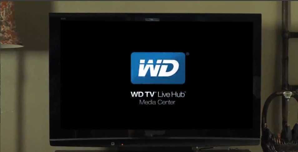 Western Digital 1TB WD TV Live hub c/ comando
