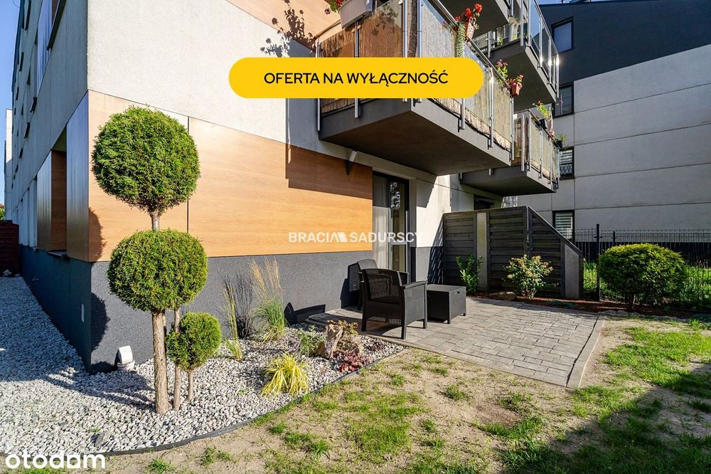 Nowoczesne 56 m² z ogrodem i garażem