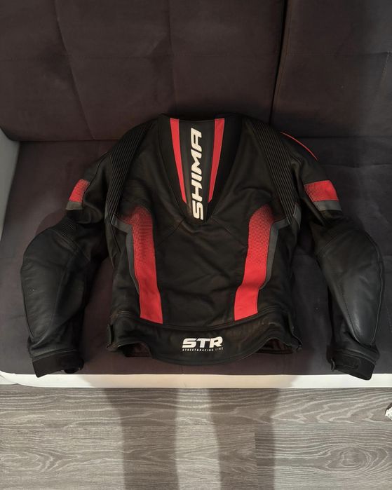 Kurtka skórzana motocyklowa