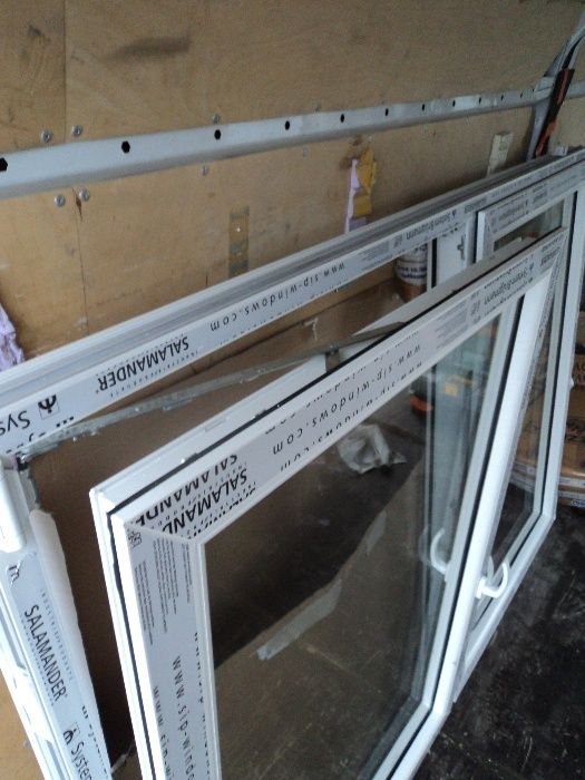 Okna pcv 3xUszczelka - sz200x140w -Salamander 7-komor.- mam 10szt