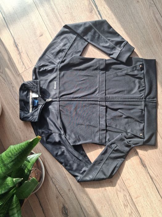 Retro Bluza Reebok czarna rozpinana | Rebook | S 36