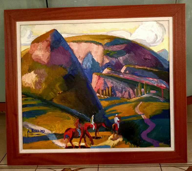 Художник Репка А. Потужна каталожна картина.