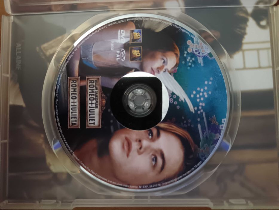 filme dvd original - romeu e julieta