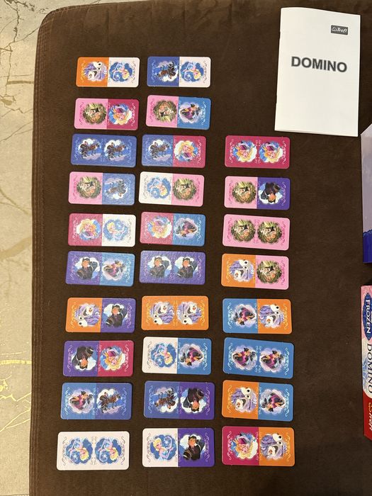 Gra domino Trefl Disney Frozen Kraina lodu