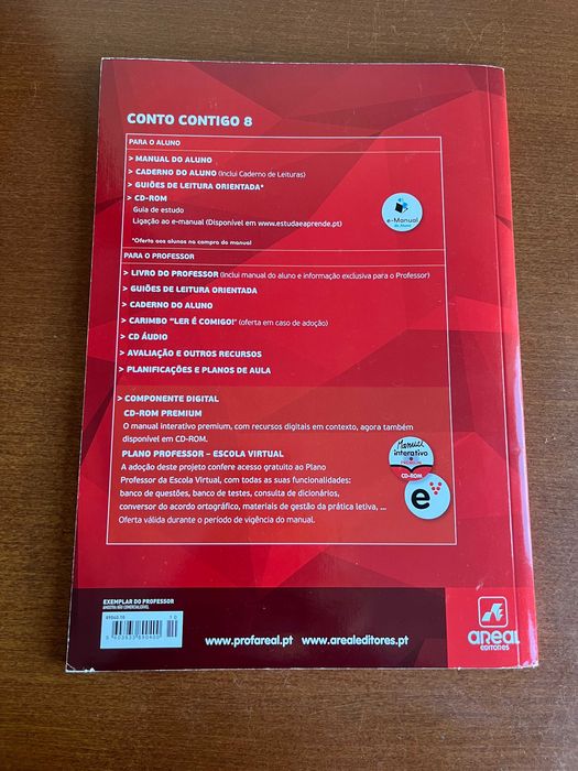 Livro 8°ano - Conto Contigo - Português Avaliação