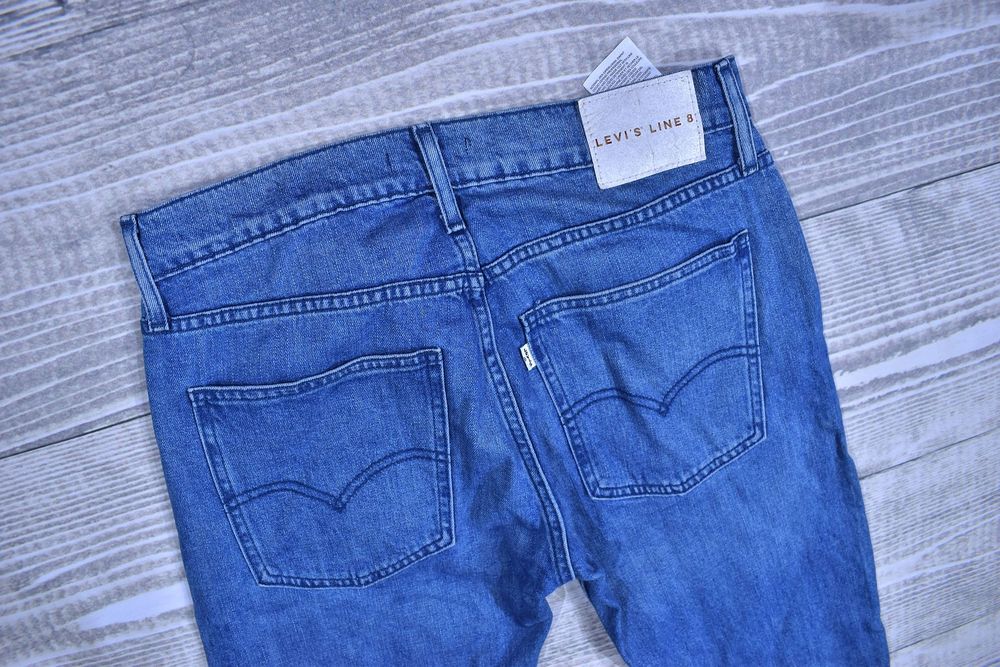 Levis Line 8 Męskie Spodnie Jeansowe Jeans W30 L32