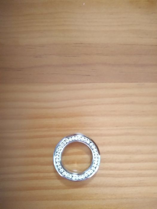 Anel de 18 mm de diâmetro em aço inoxidável