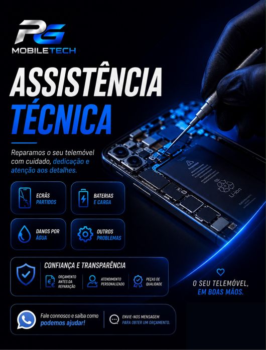 REPARAÇÃO DE TELEMÓVEIS AO DOMICÍLIO