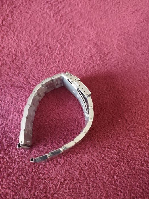 Bransoletka do zegarka z pełnych ogniw. 22mm