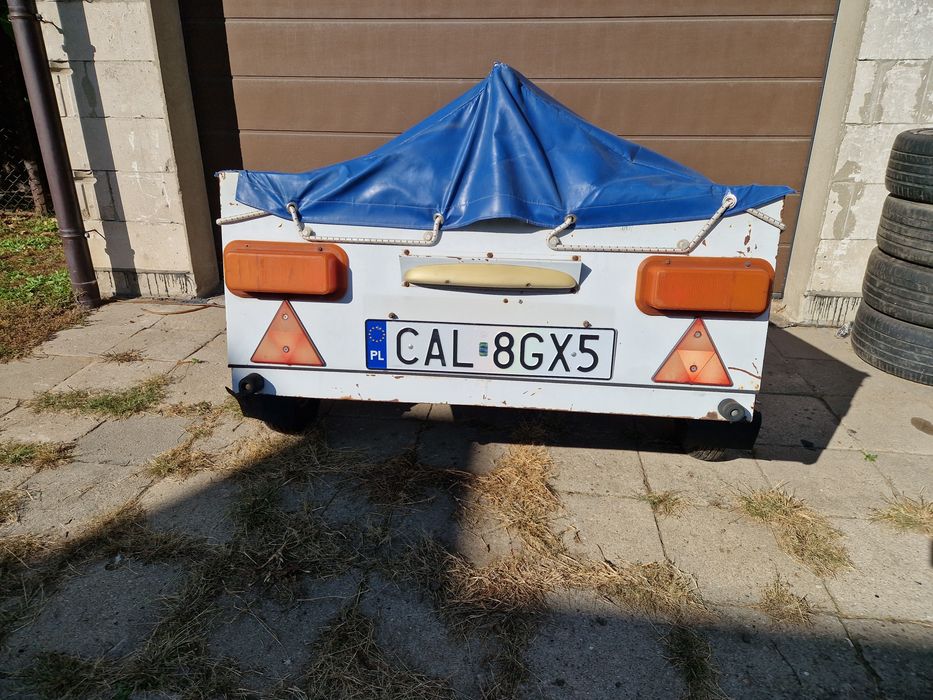Przyczepka Przyczepa Lekka Zarejestrowana  ubezpieczona ebezpieczenie